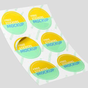 Shape-Cut Stickers