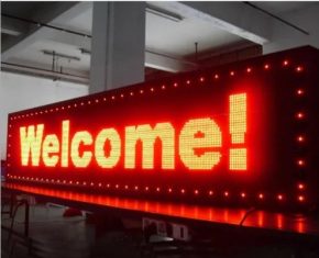 Scrolling LED Boards